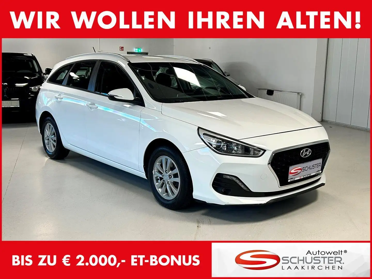 Hyundai i30 CW 1.6 CRDi Comfort Blanc - 1