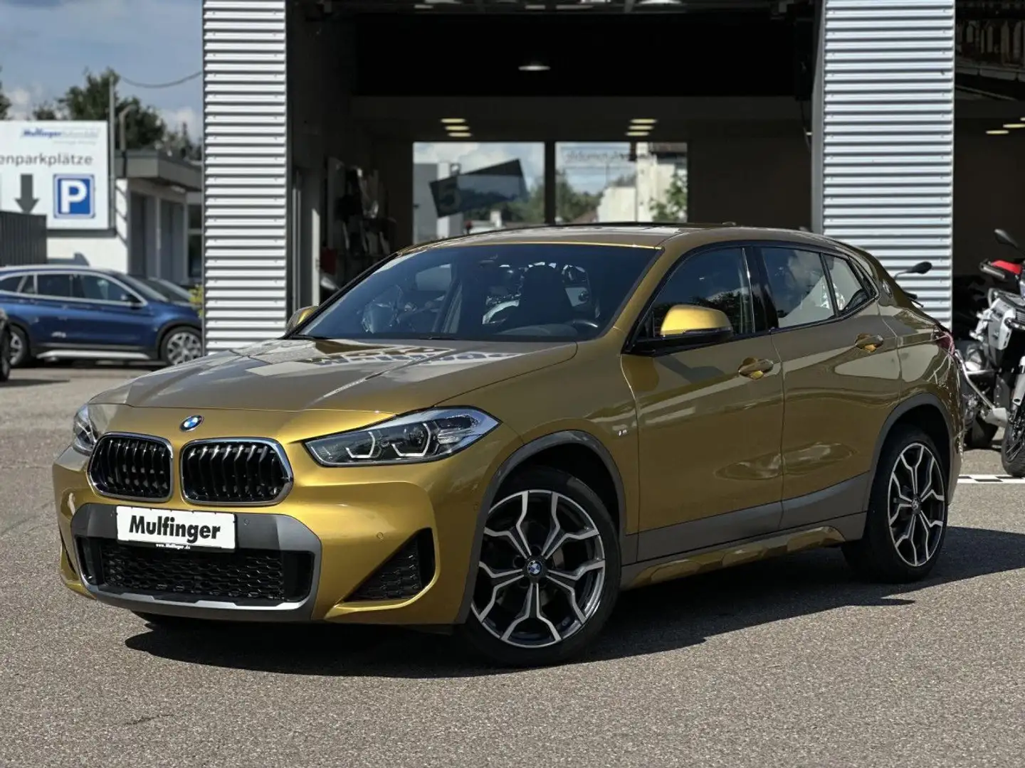 BMW X2 s18d M Sport X Navi Kamera HiFi PanoD.AdFahrw Gold - 2