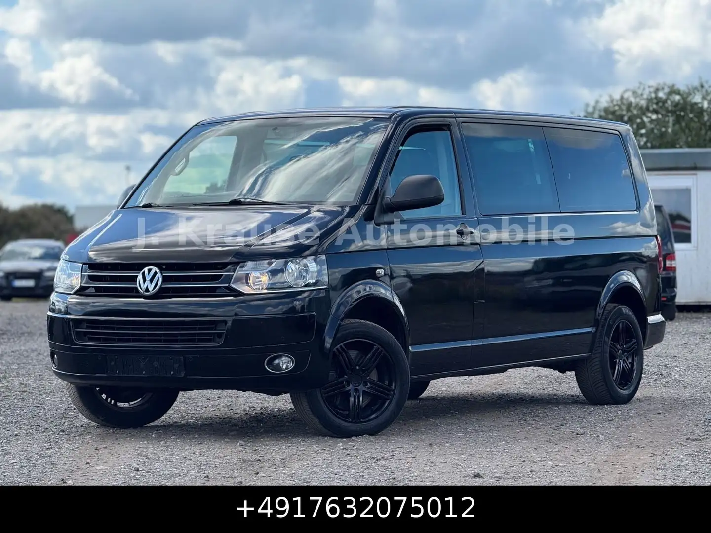 Volkswagen T5 Multivan 2.0TDI Highline LANG DSG Leder Navi Schwarz - 1