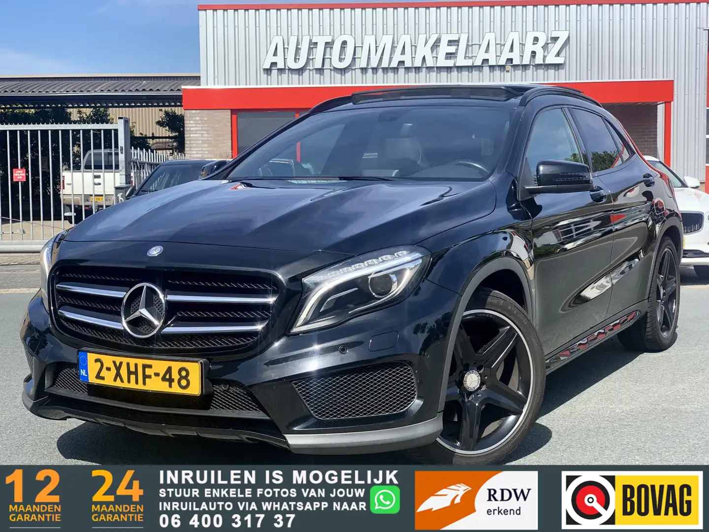 Mercedes-Benz GLA 250 Ambition AMG PANO NAP Noir - 1