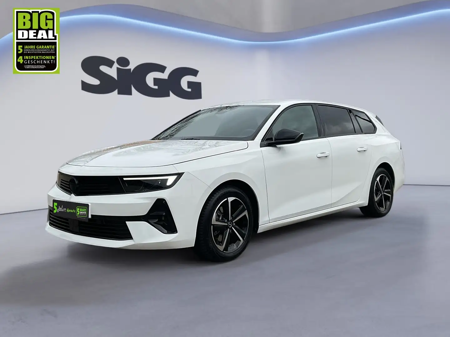 Opel Astra ST GS-LINE mit Automatik NAVpro 360°Kamera Weiß - 2