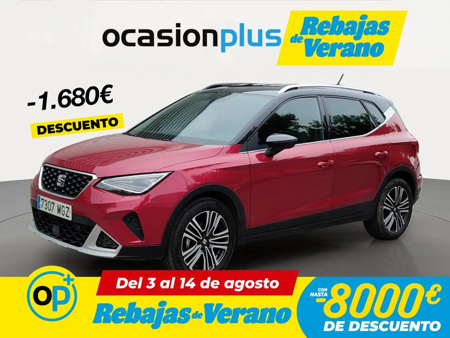 SEAT Arona 1.0 TSI S&S Xperience XS 110 Rojo - 1