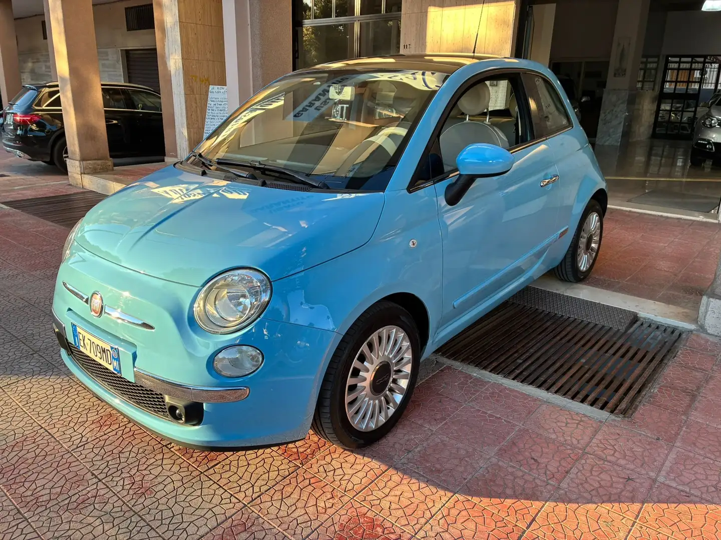 Fiat 500 500 1.2 Lounge 69cv Blu/Azzurro - 1