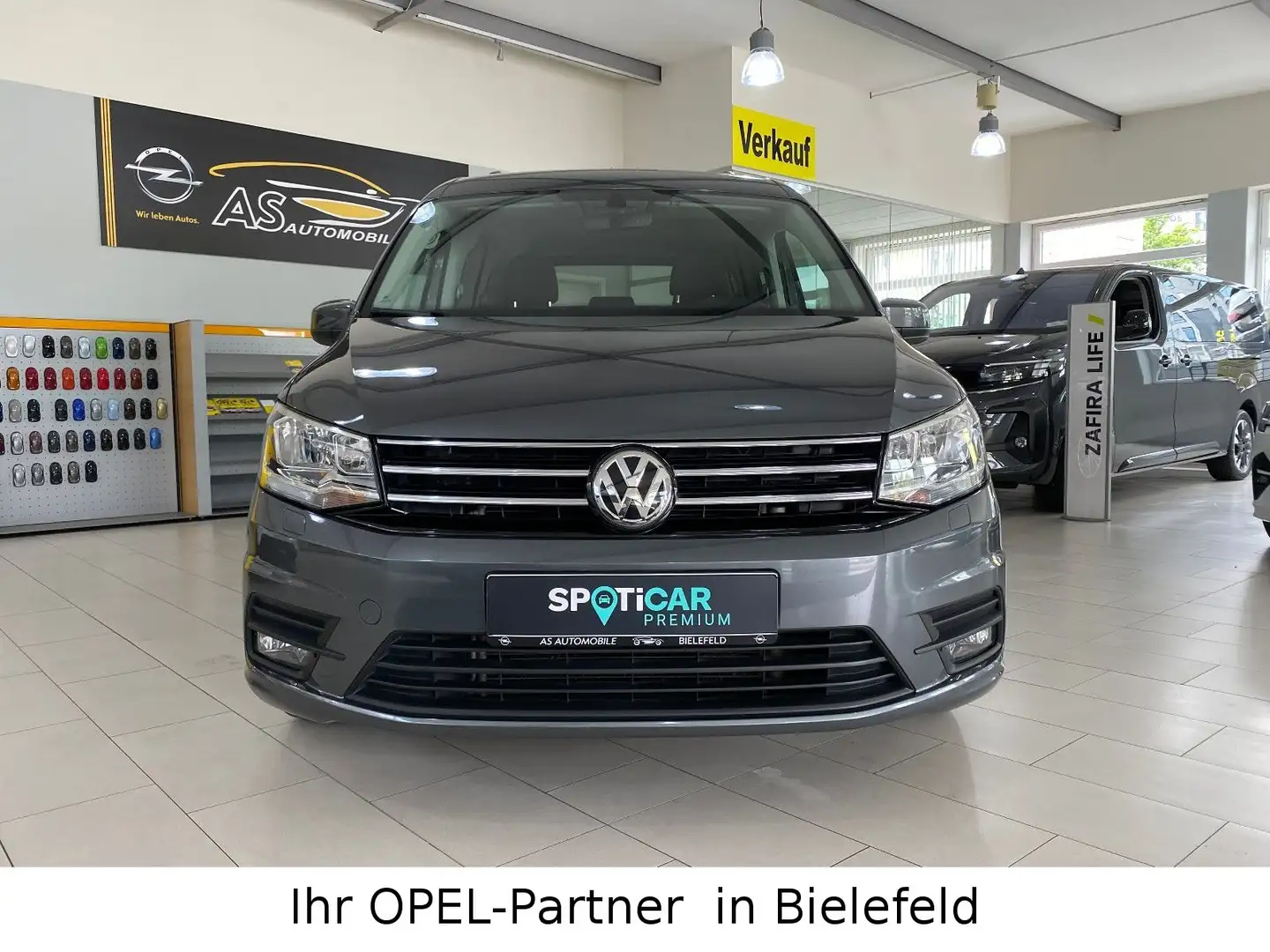 Volkswagen Caddy PKW Comfortline BMT AUTOM/NAVI/AHK/SHZ/PDC Grau - 2