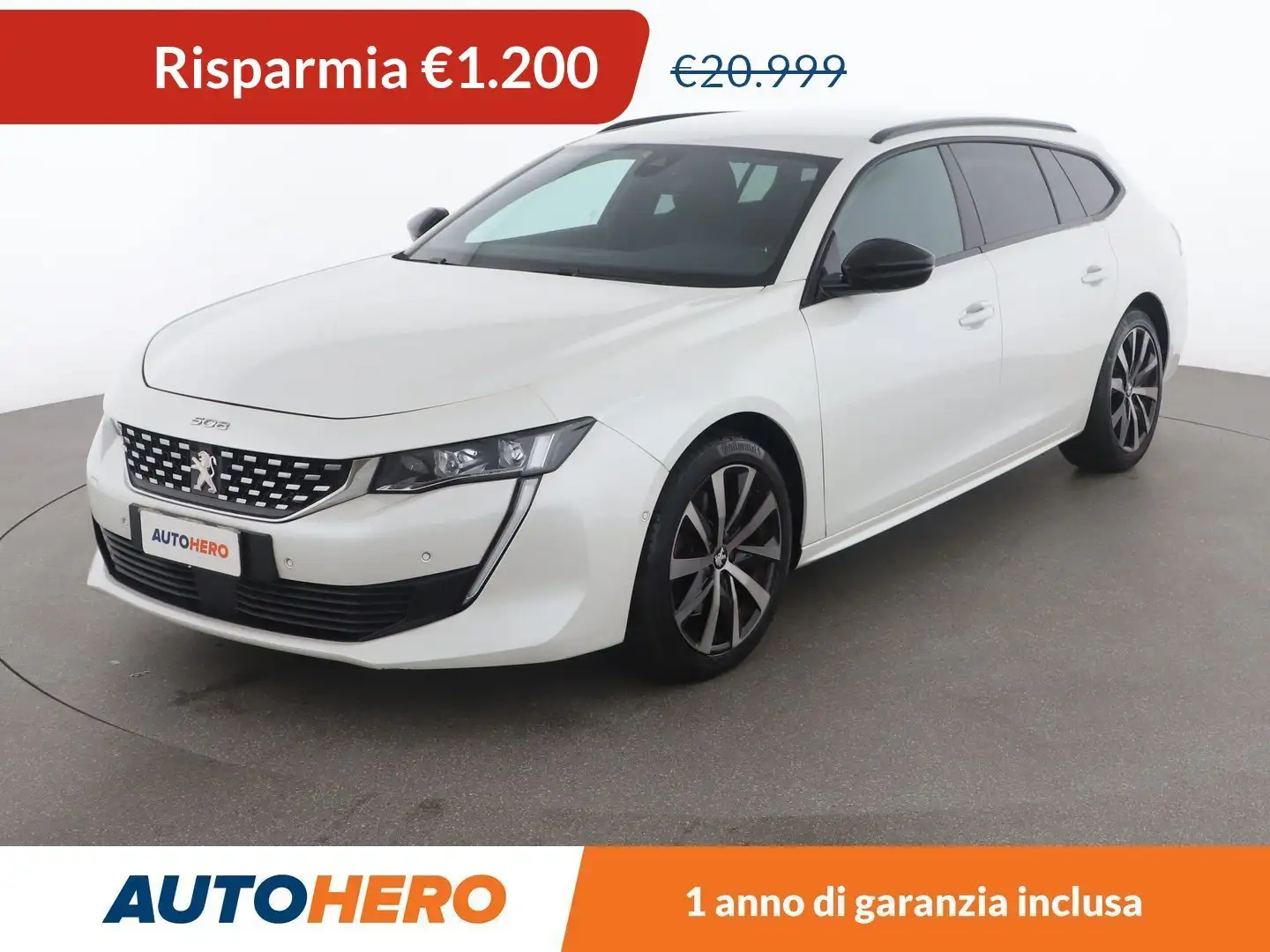 Peugeot 508 2.0 Blue-HDi GT Line SW EAT8 Bianco - 1
