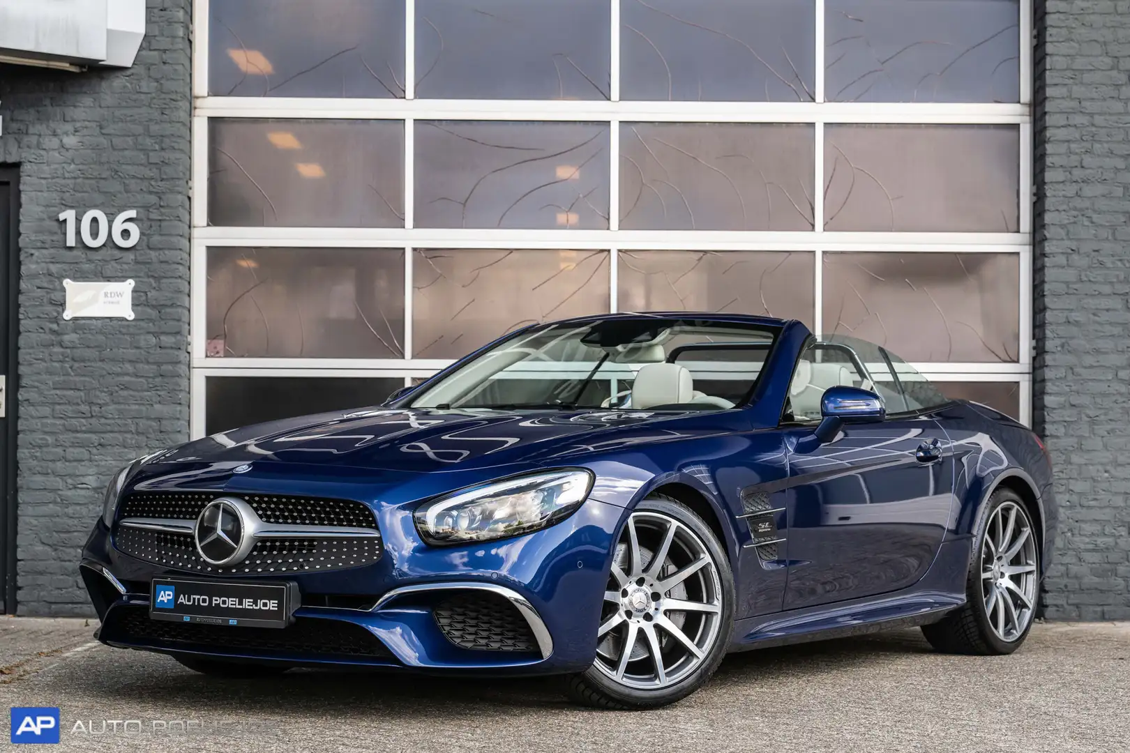 Mercedes-Benz SL 400 AMG, Designo Edition, Pano, ACC, Harman Cardon, 20 Blau - 1