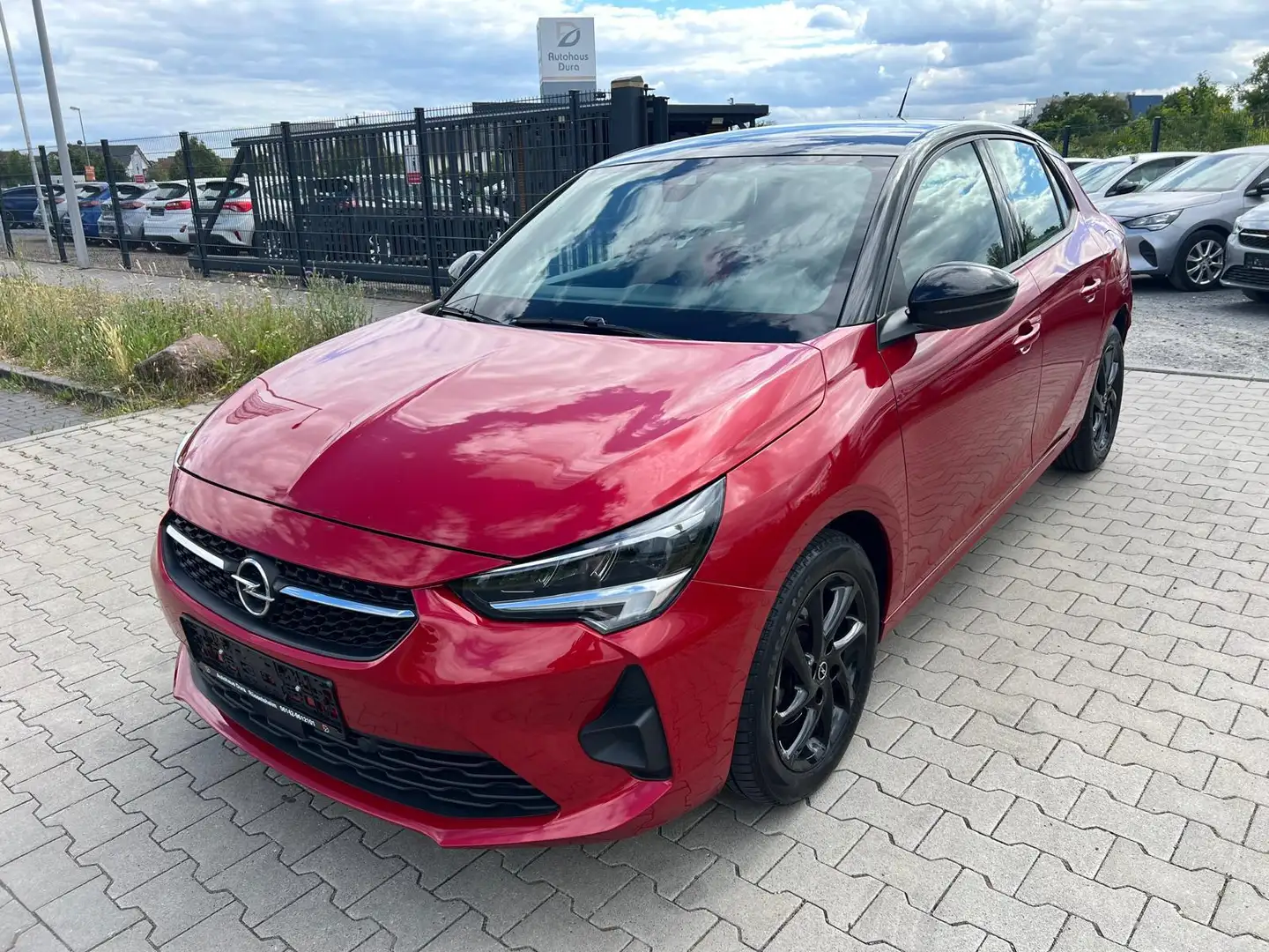Opel Corsa 1.2 Turbo GS Line Aut. Navi+Led+Teilleder Rouge - 2