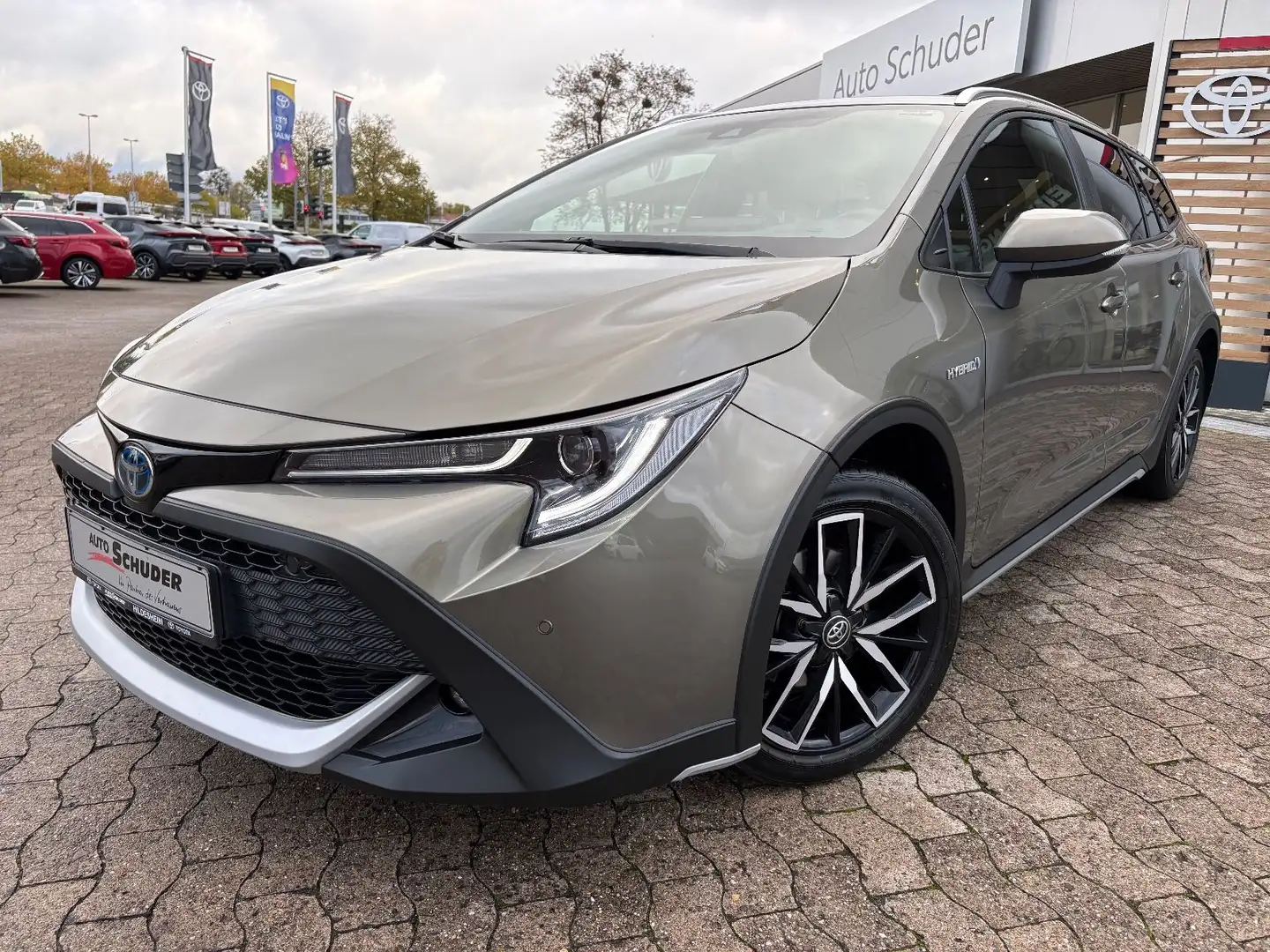 Toyota Corolla TS 1.8 Hybrid Trek **CARPLAY** Gris - 1