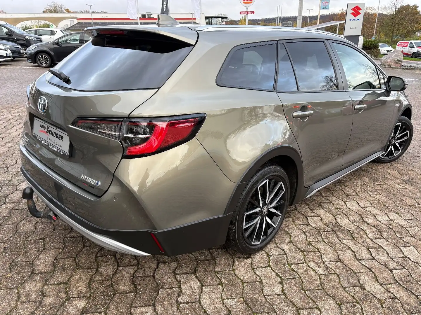 Toyota Corolla TS 1.8 Hybrid Trek **CARPLAY** Gris - 2