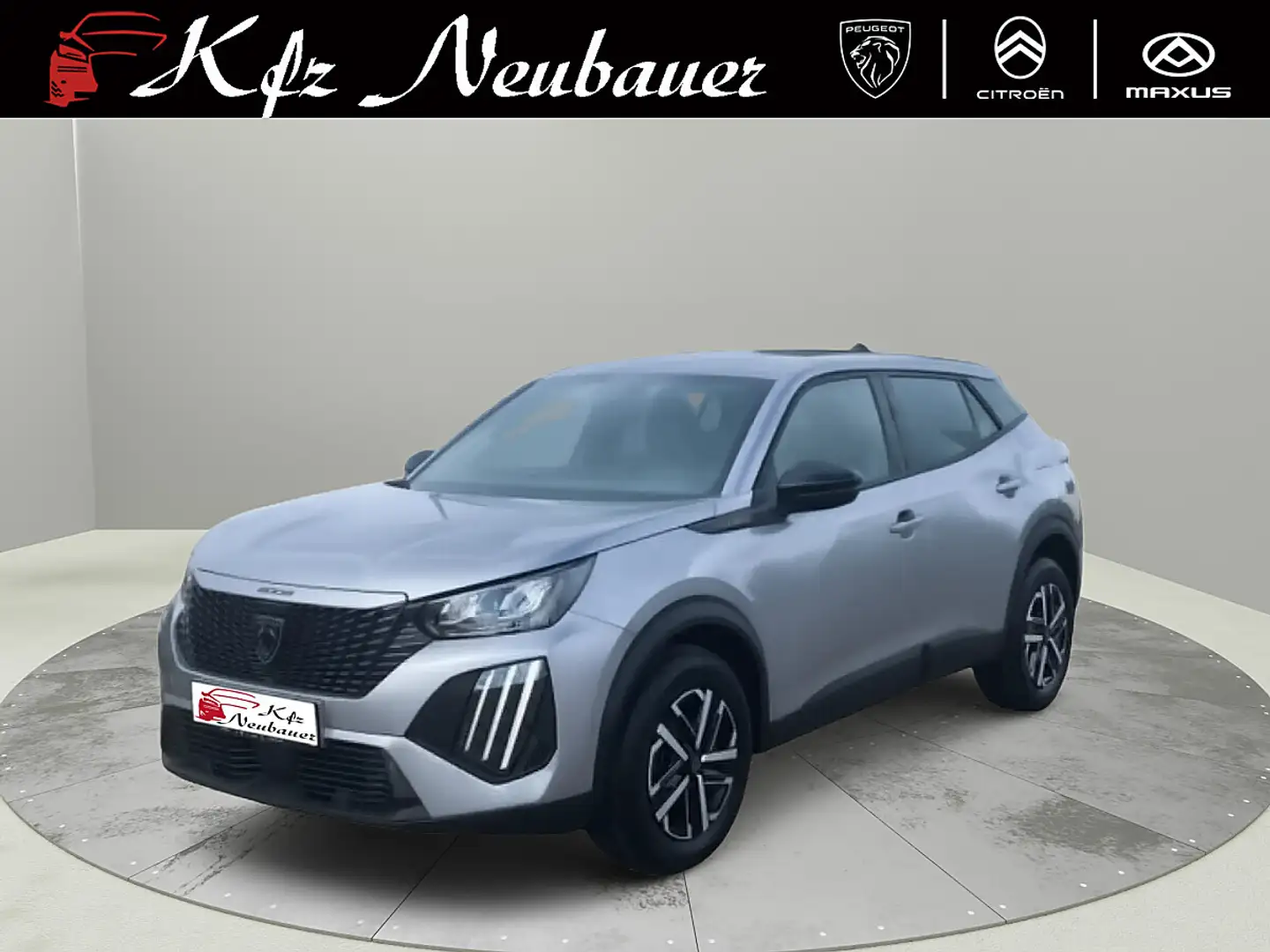Peugeot 2008 1.2 PureTech 100 PS Silber - 1