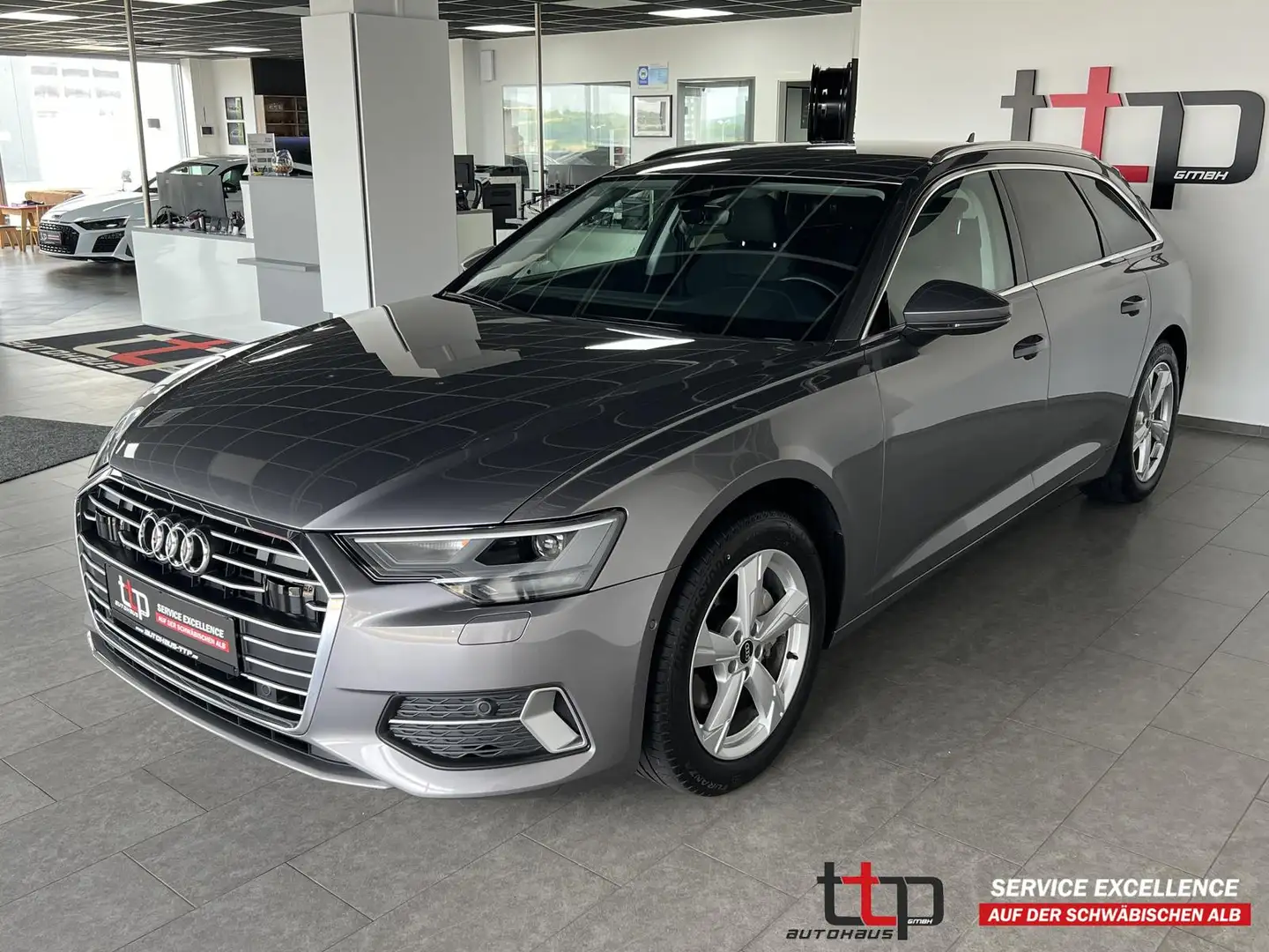 Audi A6 Avant 40 TDI Sport R.Kamera AHK LED ACC Navi Grau - 1