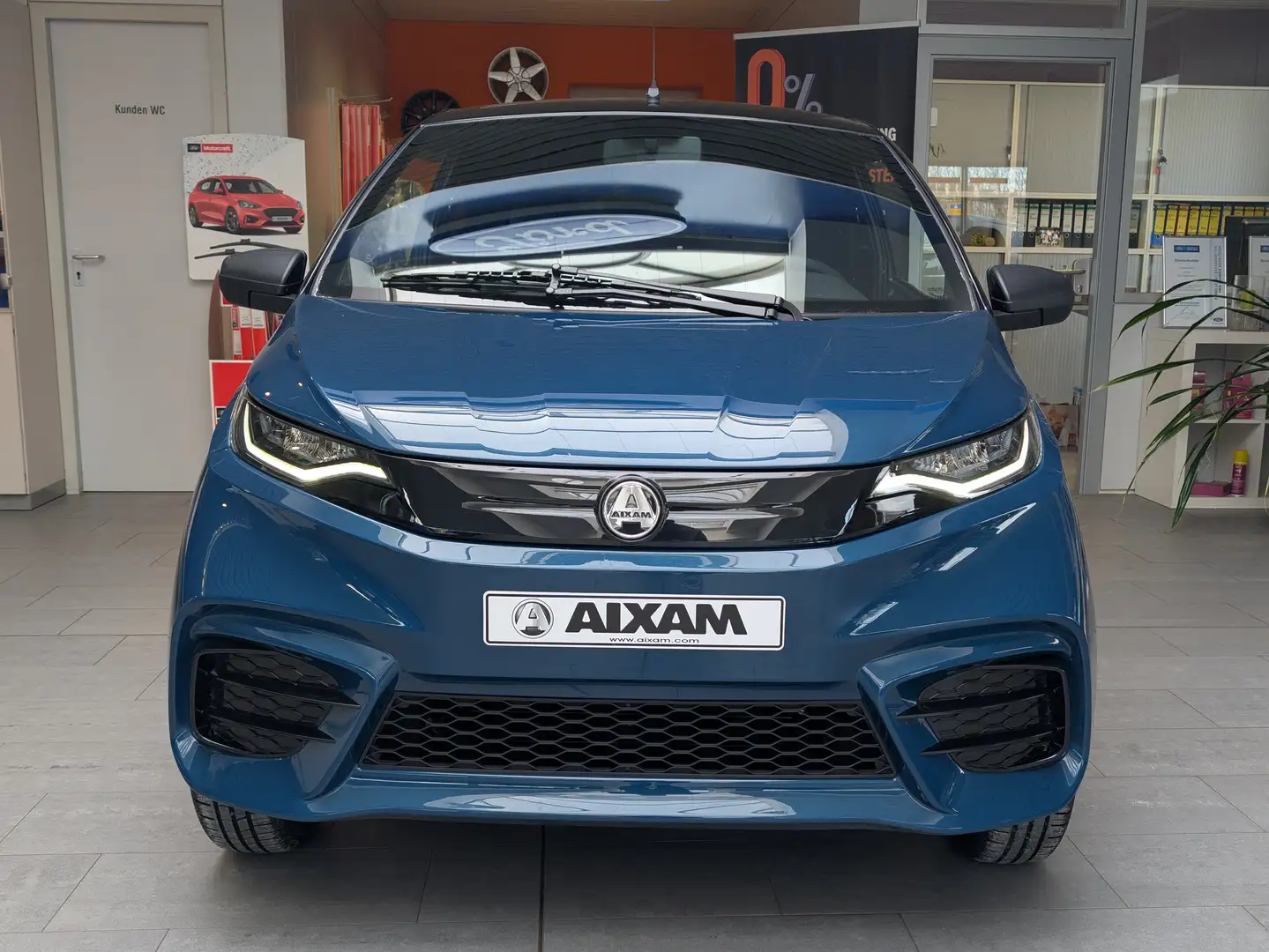 Aixam Coupe Ambition eCoupé Sport Blue - 2