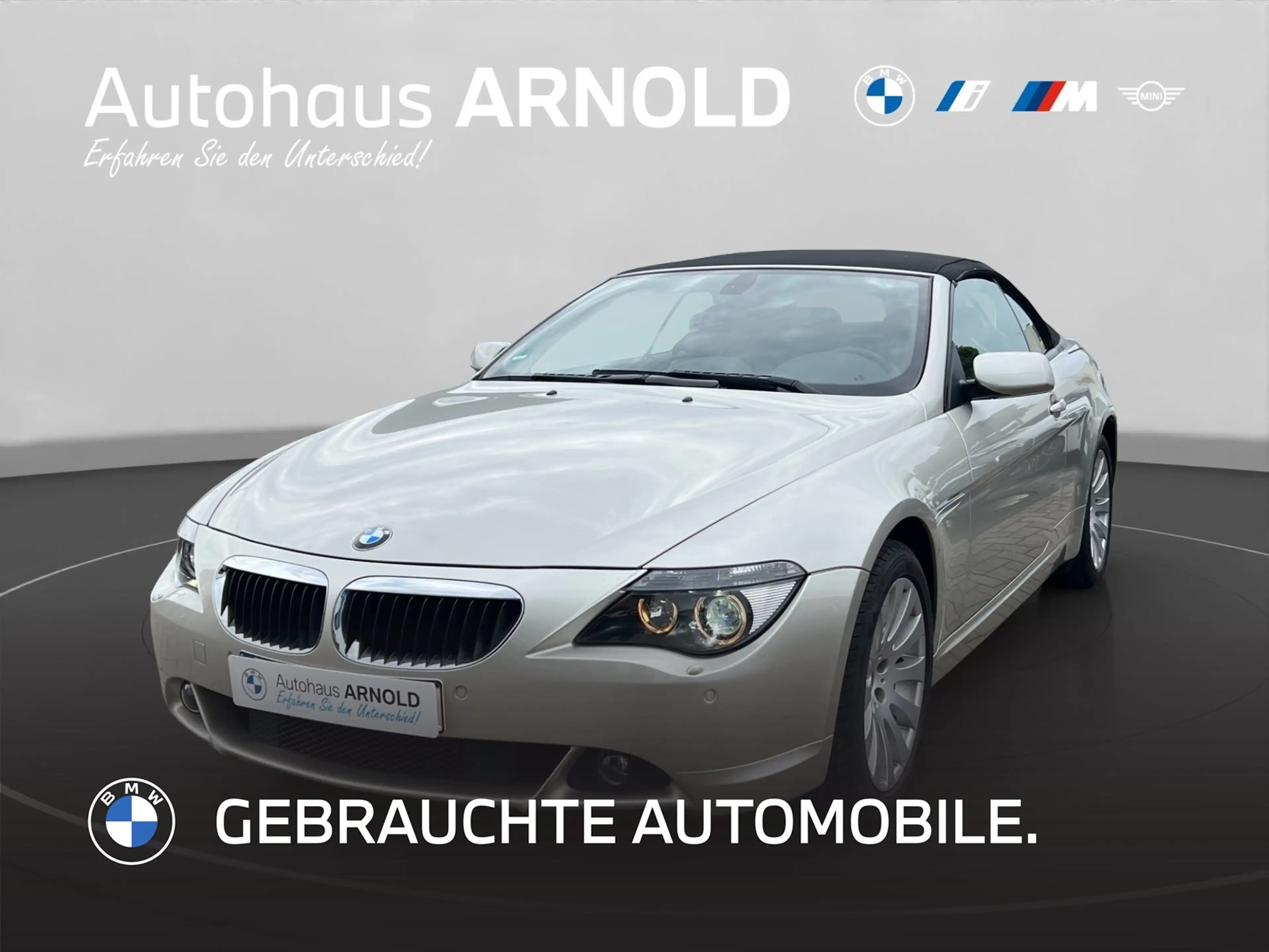 BMW 630 i Cabrio HiFi Xenon Navi Prof. Tempomat BT