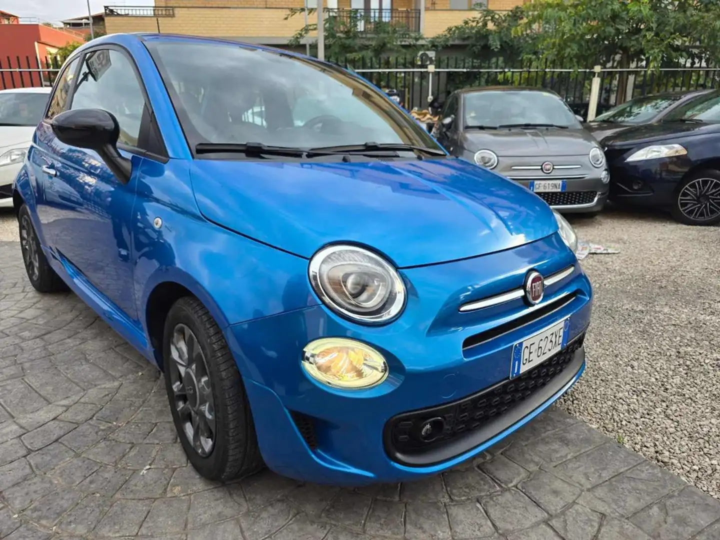 Fiat 500 1.0 Hybrid Sport NO OBBLIGO DI FINANZI !!!! Blu/Azzurro - 1