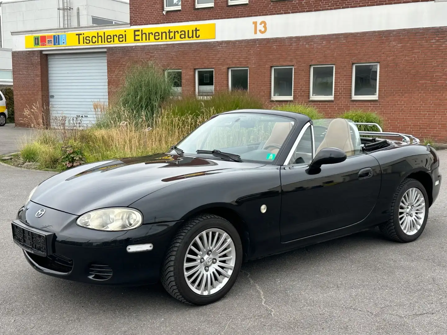 Mazda MX-5 1.6 16V Impuls Ledersitze /Klima Fekete - 1