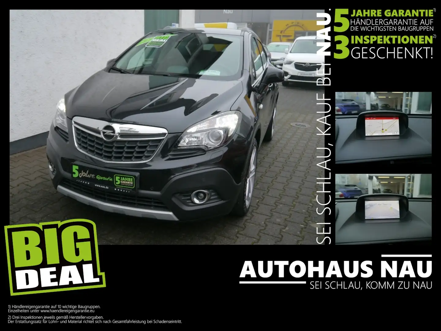 Opel Mokka ecoFlex 1.4 Turbo Innovation Incl.Big Deal Noir - 1