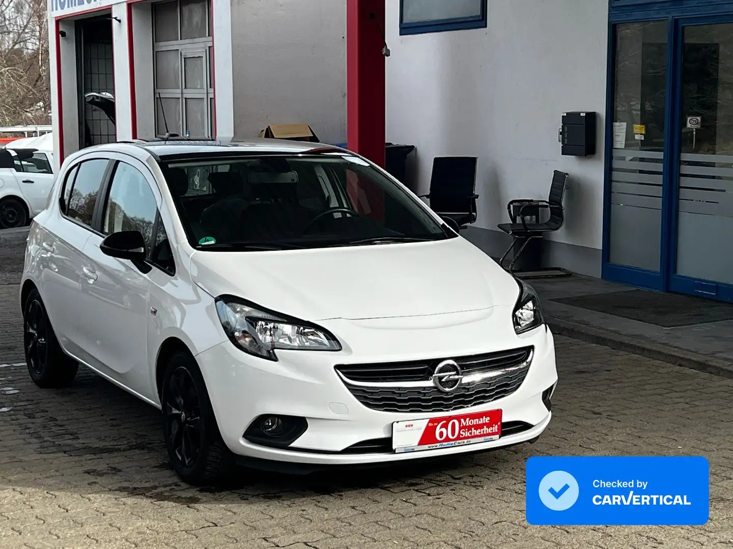 Opel Corsa E ON I TÜV 10/2027 I Benzin Weiß - 1