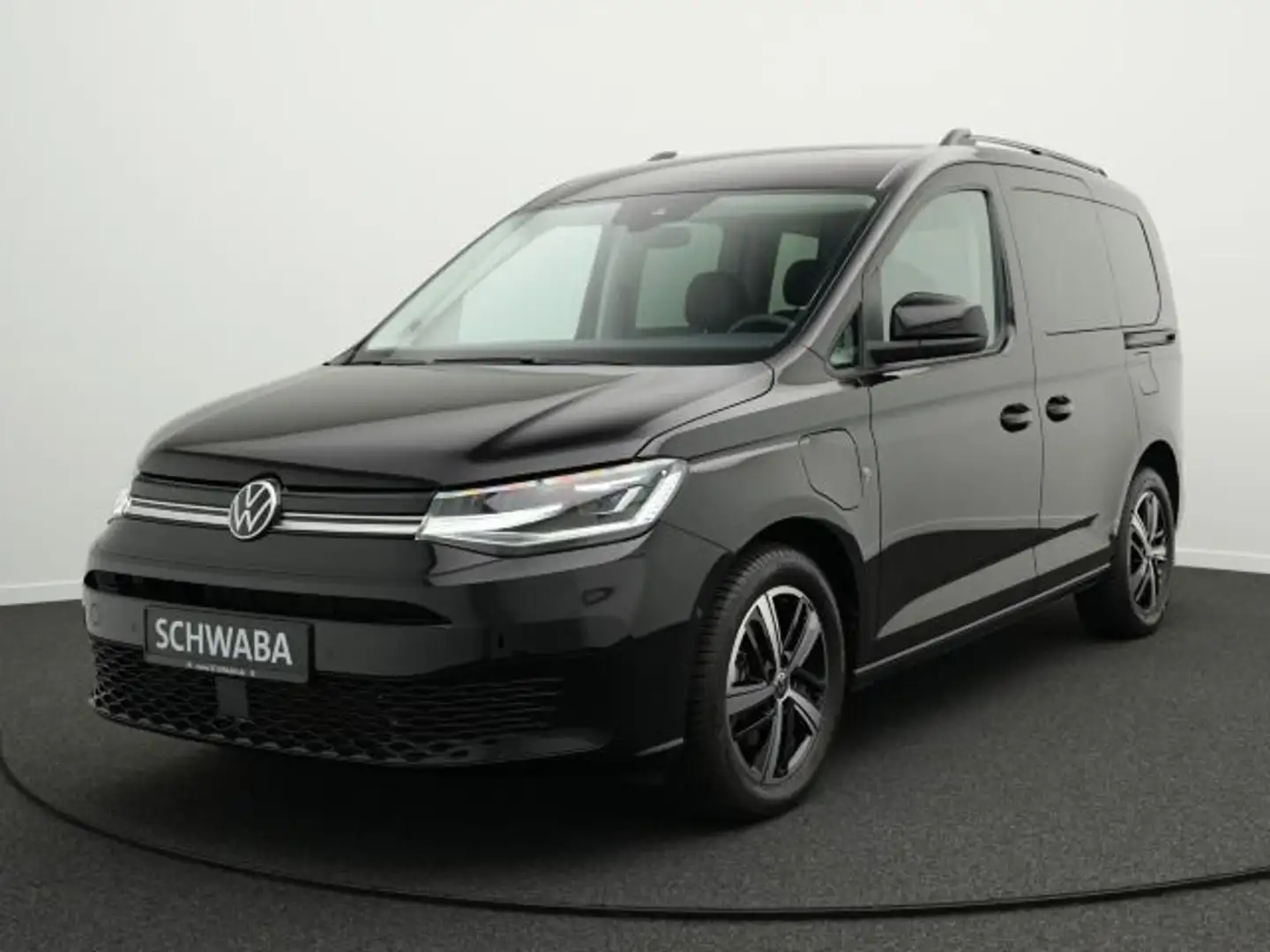 Volkswagen Caddy GOAL 1,5 eHybrid KR *NAV*KLA*SHE*AHK* Schwarz - 2
