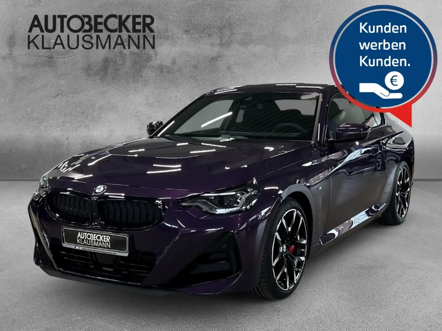 BMW 230 i Coupe M Sport Pro JUBILÄUMSANGEBOT Фіолетовий - 1