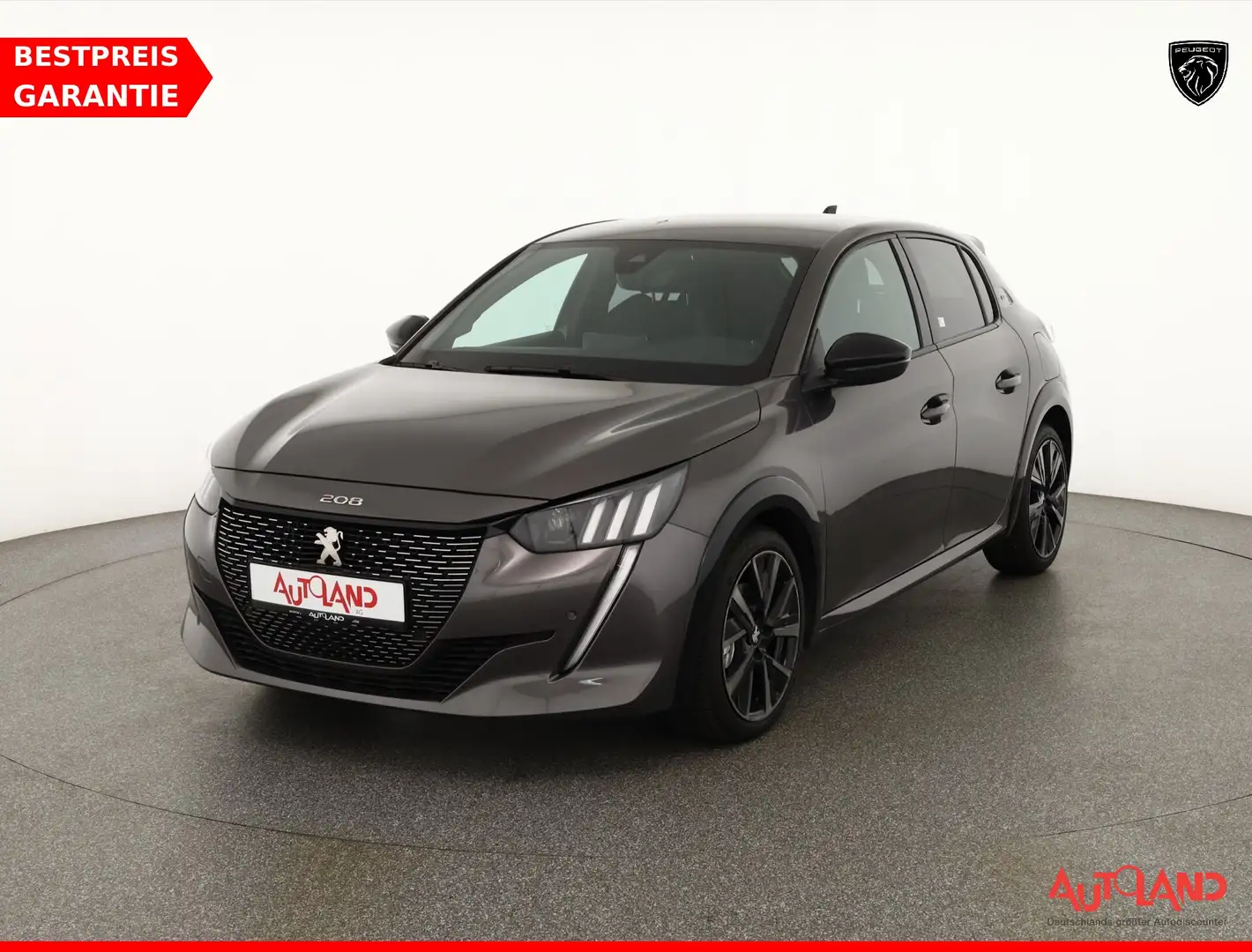 Peugeot 208 GT-Line PureTech 100 Aut. LED Navi Kamera Silber - 1