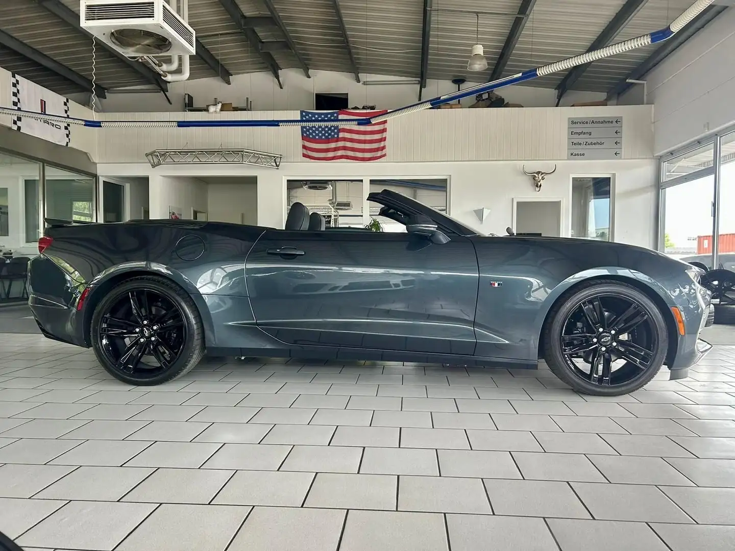 Chevrolet Camaro RS 3,6 V6 Cabrio Automatik Leder Kamera Facelift Gris - 1