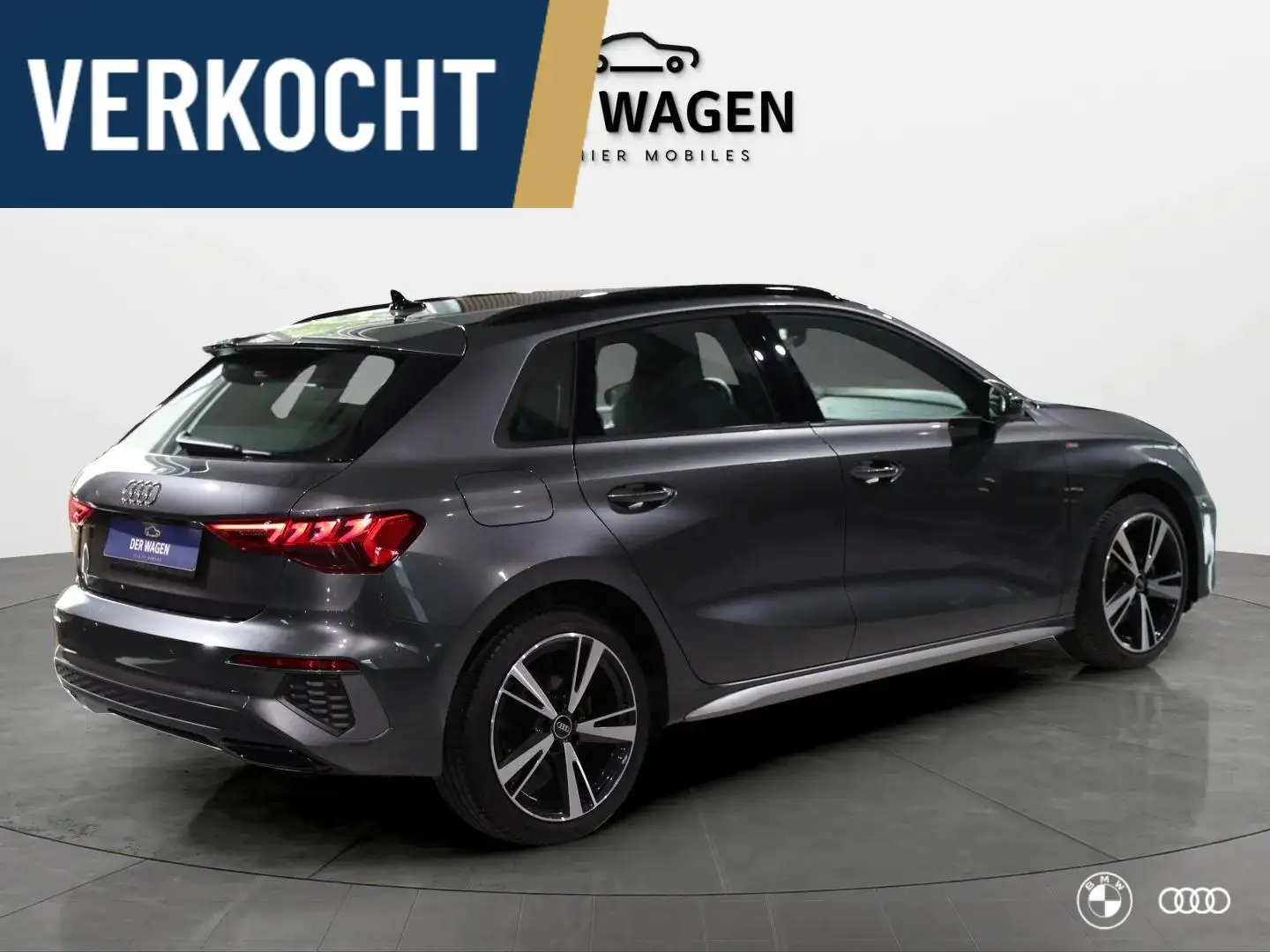 Audi A3 40 TFSI e S LINE BLACK ED. / AMBIENTE / B&O / RS Z Gris - 1