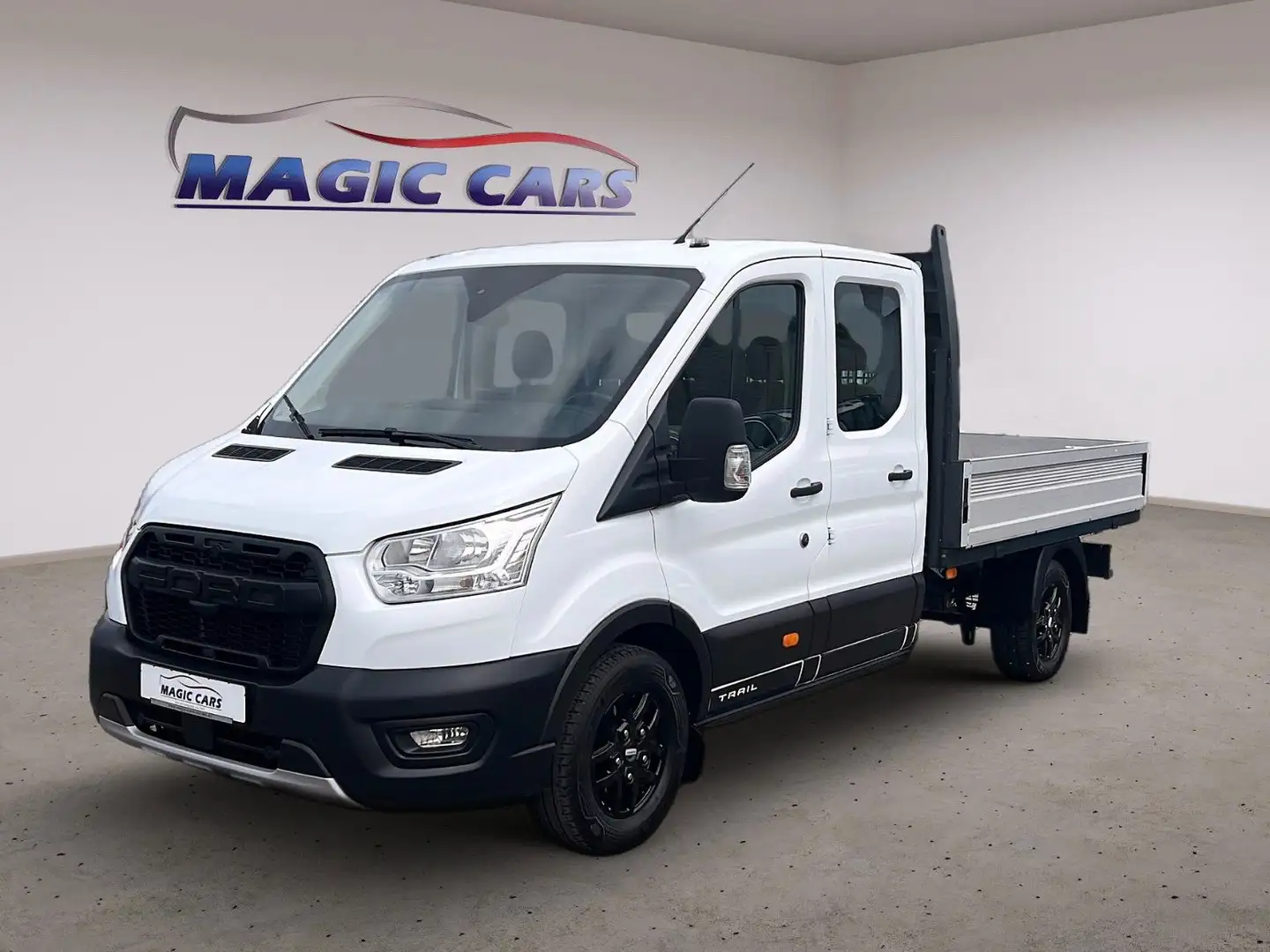 Ford Transit Pritsche 350 L3 Dp.-Kabine Trail*7Sitze* Blanco - 1