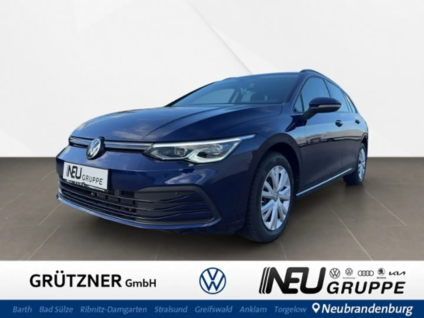Volkswagen Golf Variant VIII Variant 1.5 eTSI DSG Life, Navi, LED-Plus Blauw - 1