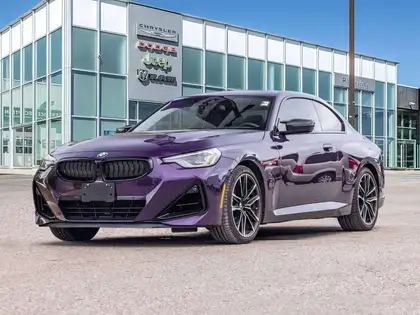 Purple 2023 BMW 2 Series Coupe All-Wheel Drive 8-Speed Automatic