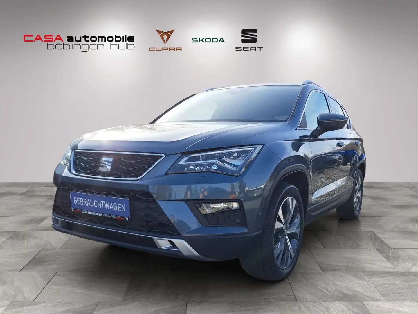 SEAT Ateca Xcellence 4Drive 2.0 TDI DSG AHK Panodach Grau - 1