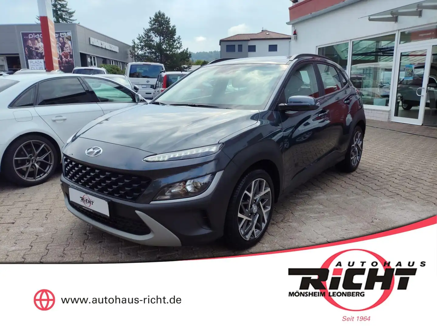 Hyundai KONA Trend Hybrid Navi AHK Kamera LHZ Virtual Gris - 1