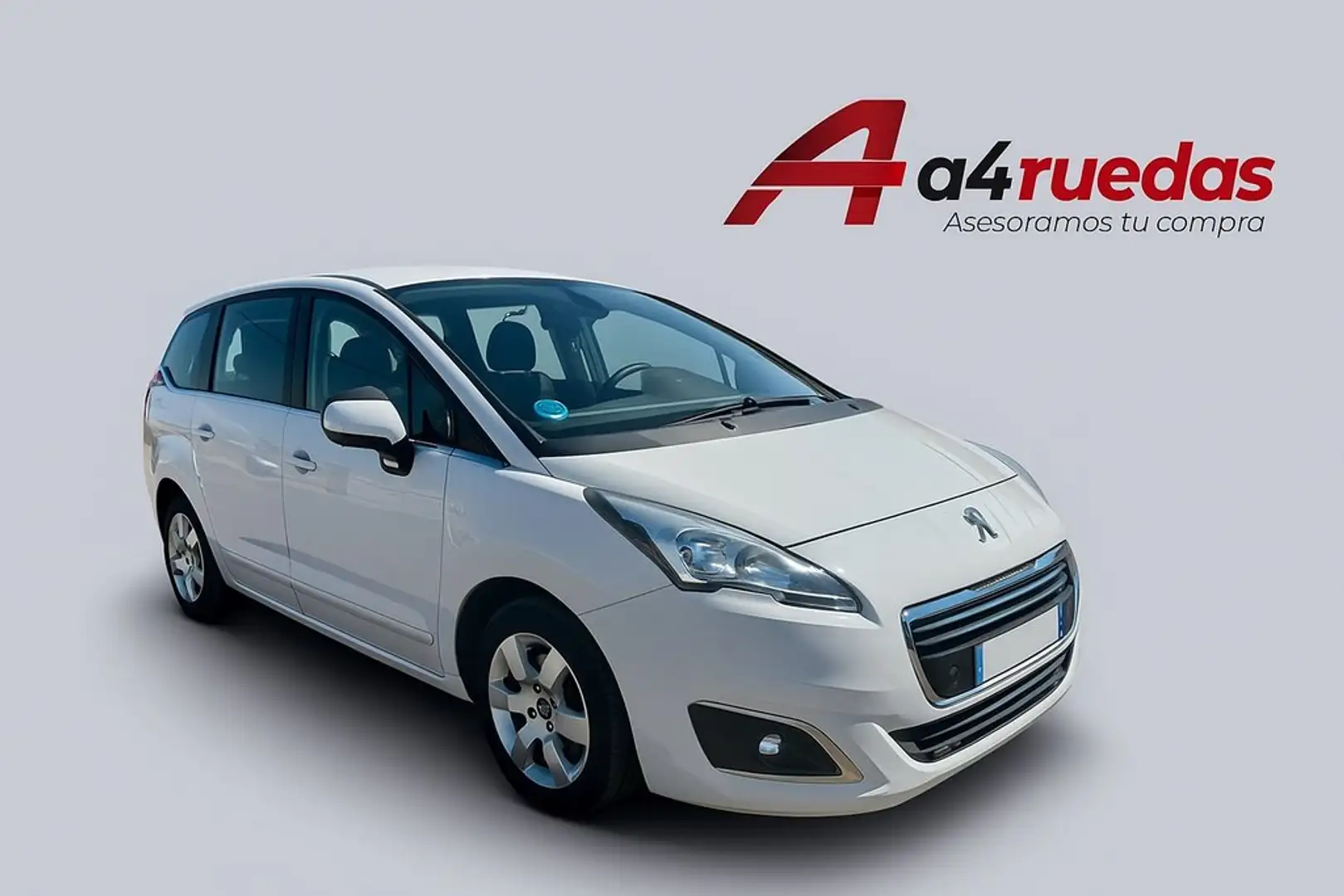Peugeot 5008 Allure 1.6 BlueHDi 120 FAP Blanc - 1