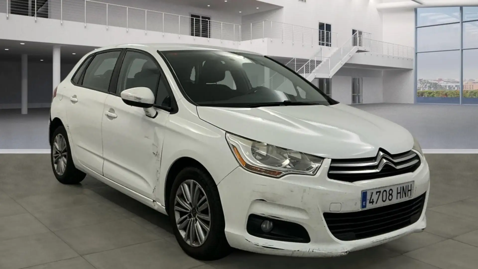 Citroen C4 1.6HDi Tonic 115 Blanco - 2