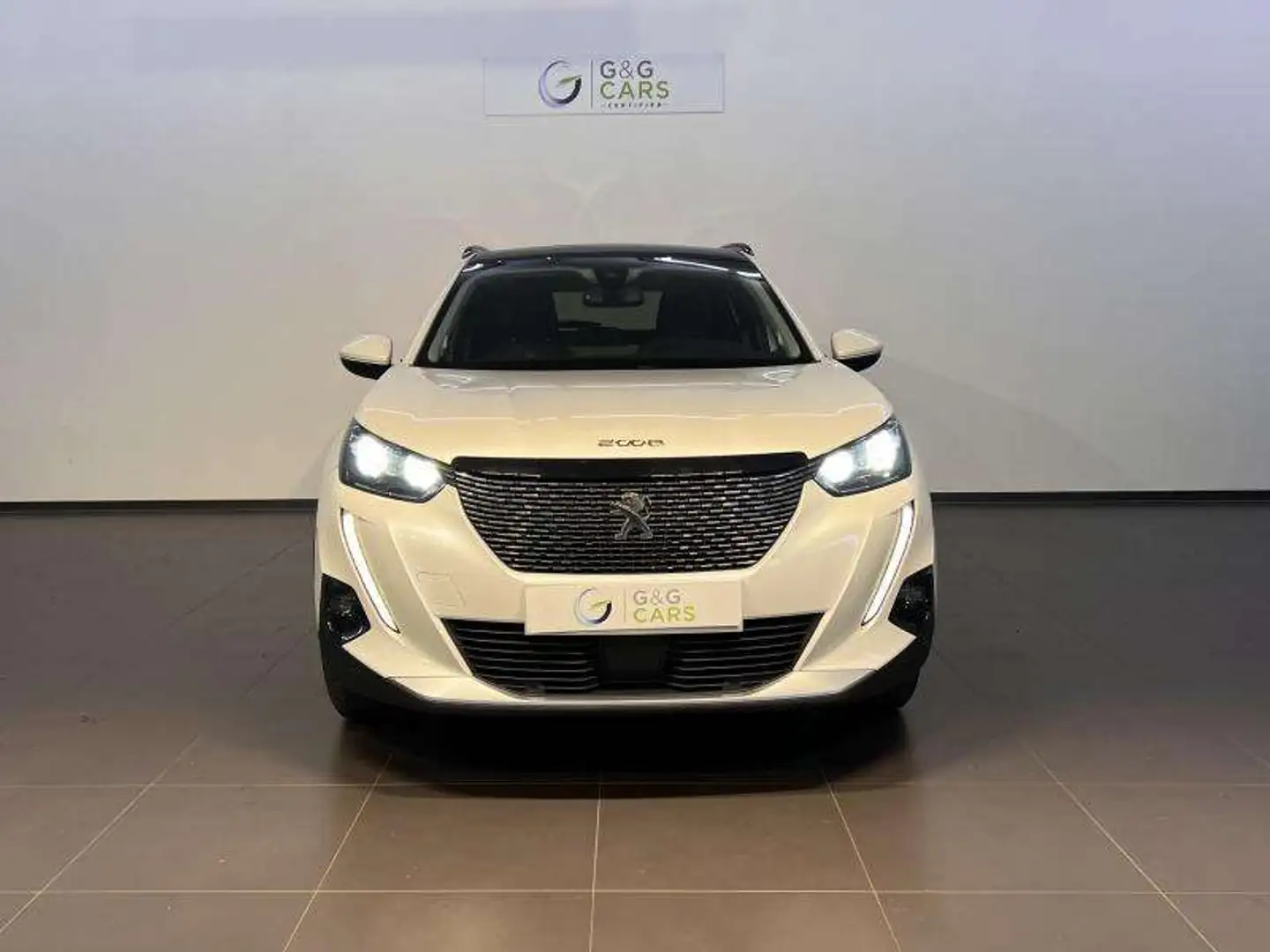 Peugeot 2008 Allure-pas de GPS-camera-toit ouvrant Blanc - 2