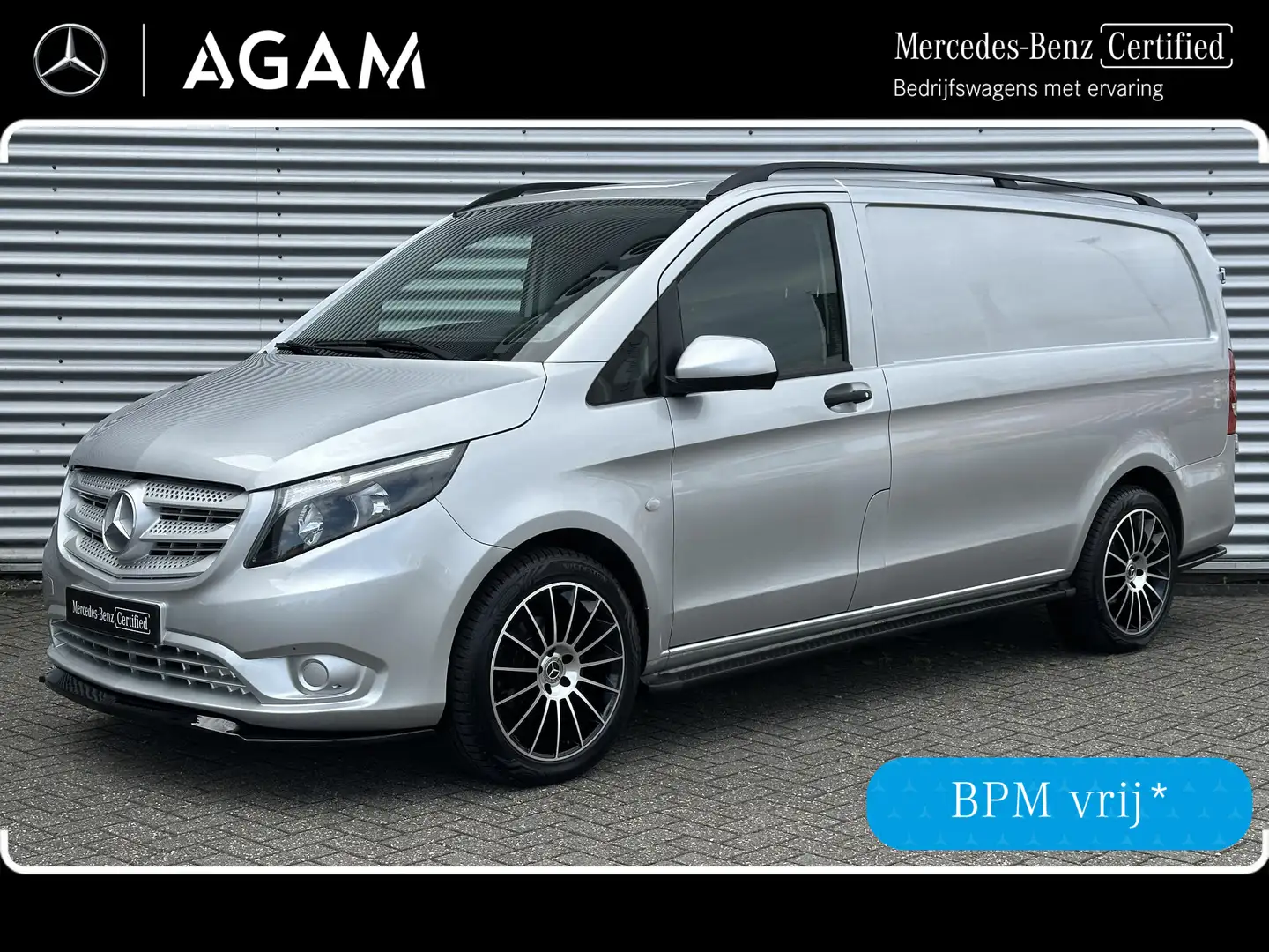 Mercedes-Benz Vito 114 CDI Special Edition Automaat Airco etc etc. Zilver - 1