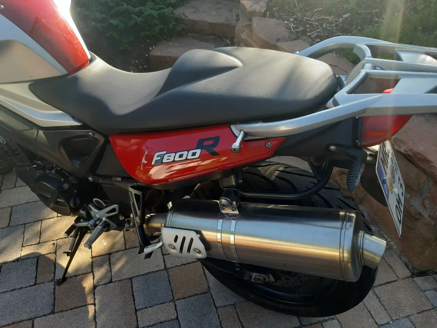 BMW F 800 R Naked Bike Rouge - 2