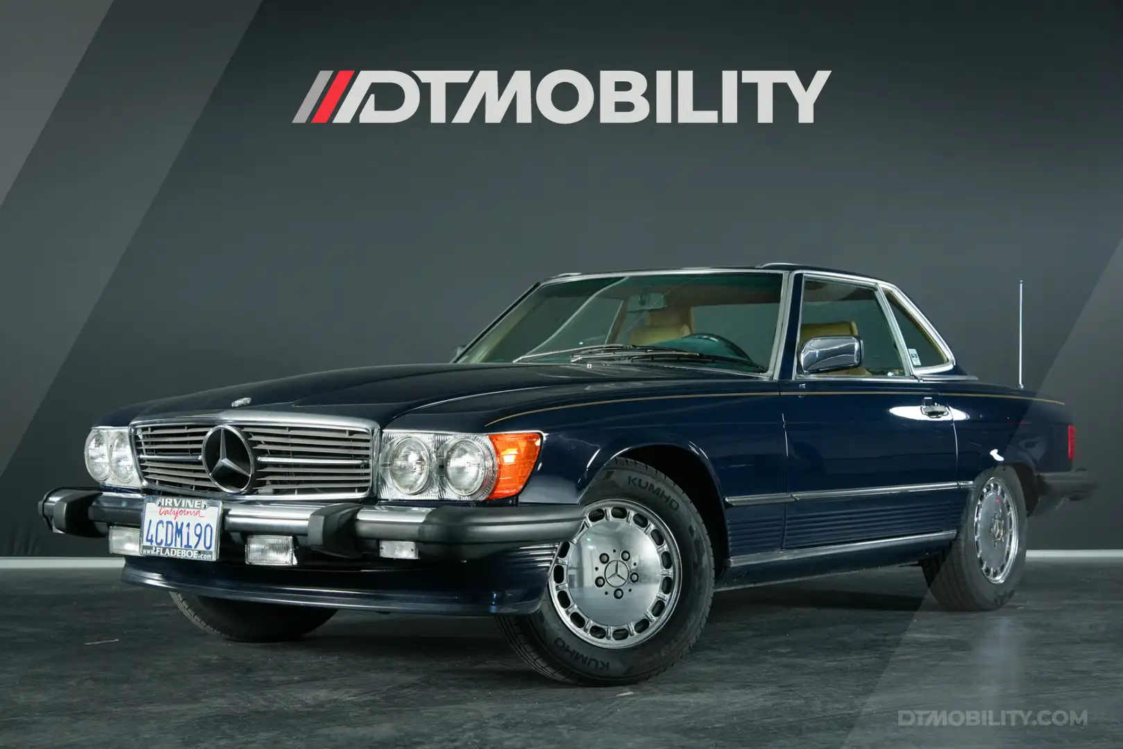 Mercedes-Benz SL 560 | Superstaat | Leder Blauw - 2