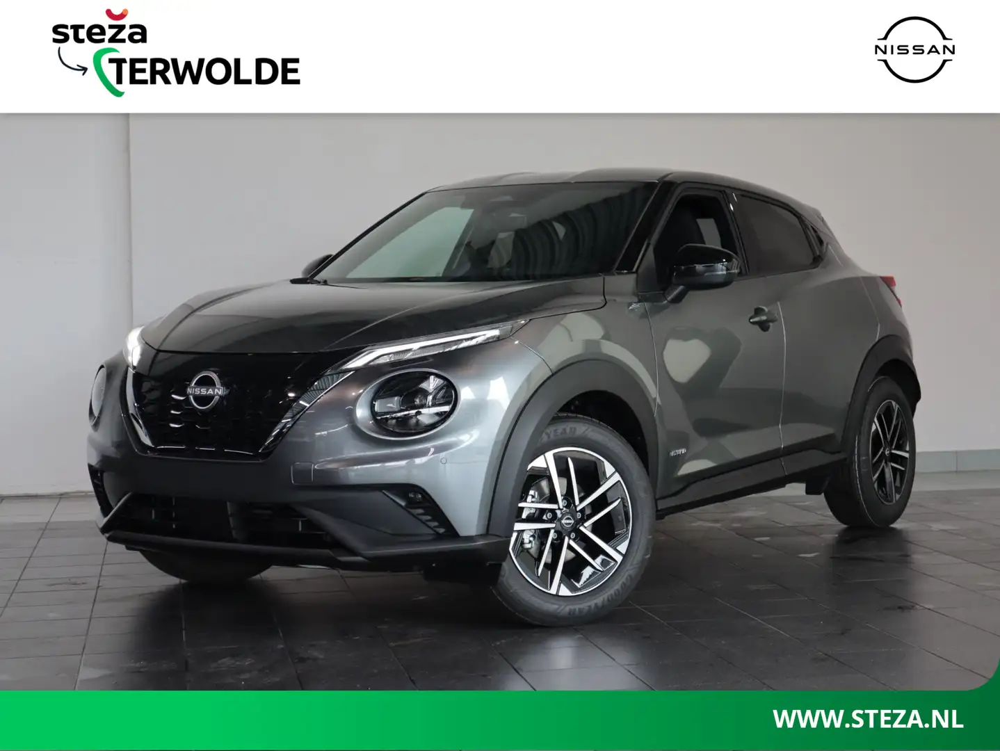 Nissan Juke 1.6 Hybrid N-Connecta | Stoel-, Stuur- en voorruit Grijs - 1
