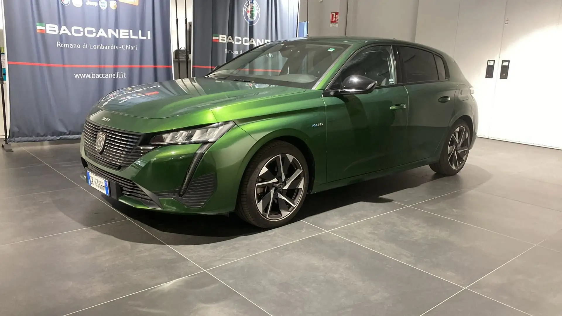 Peugeot 308 Hybrid 180 e-EAT8 Allure Pack Verde - 1
