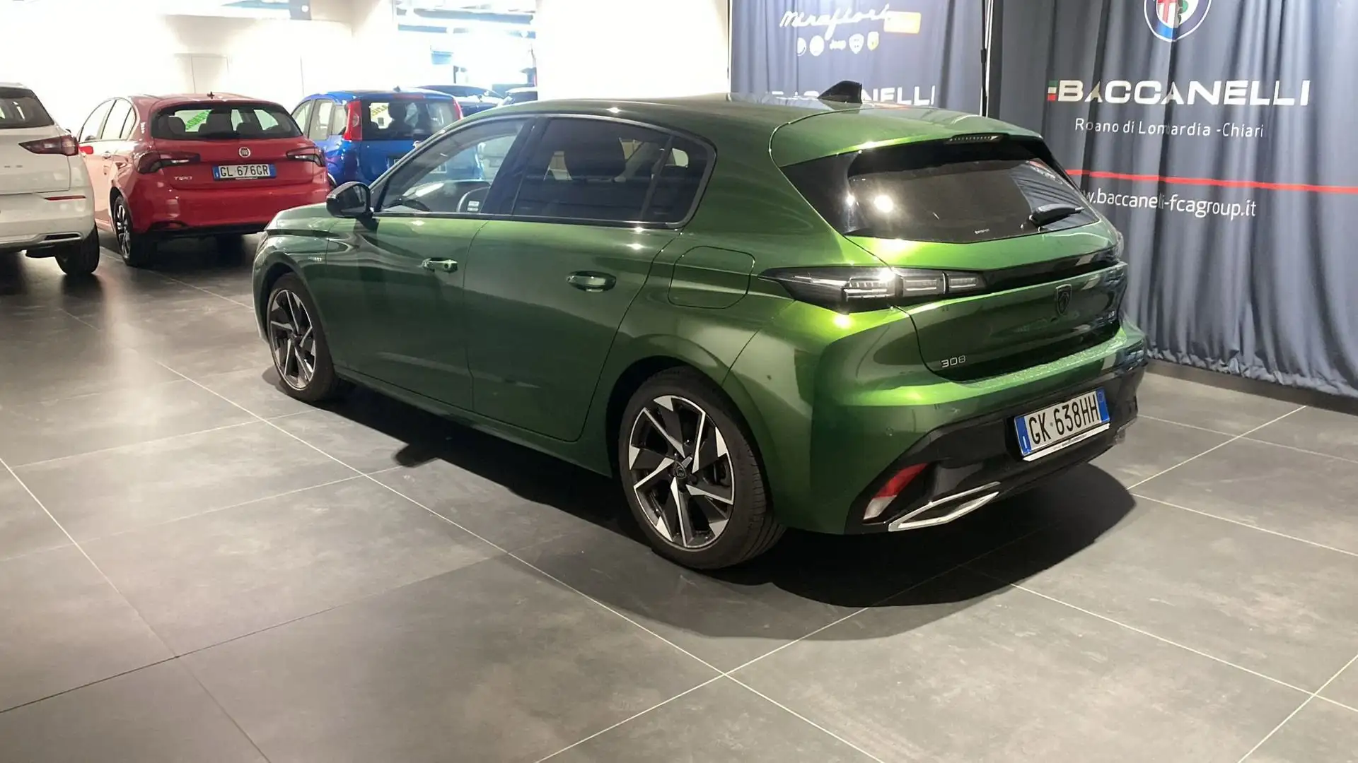 Peugeot 308 Hybrid 180 e-EAT8 Allure Pack Verde - 2