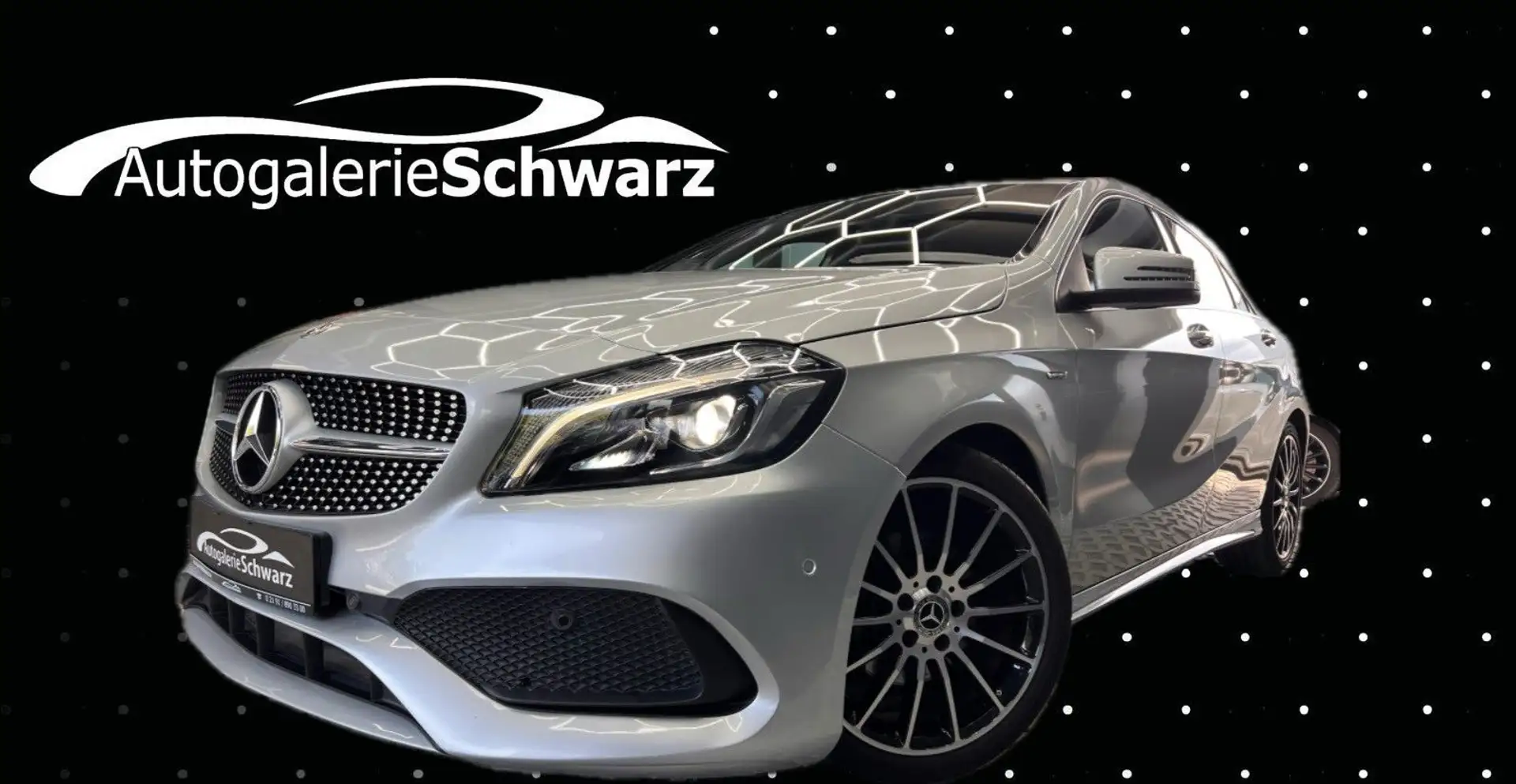 Mercedes-Benz A 180 7G AMG-LINE PEAK LED NAV PARKASS SITZH 18" Silver - 1