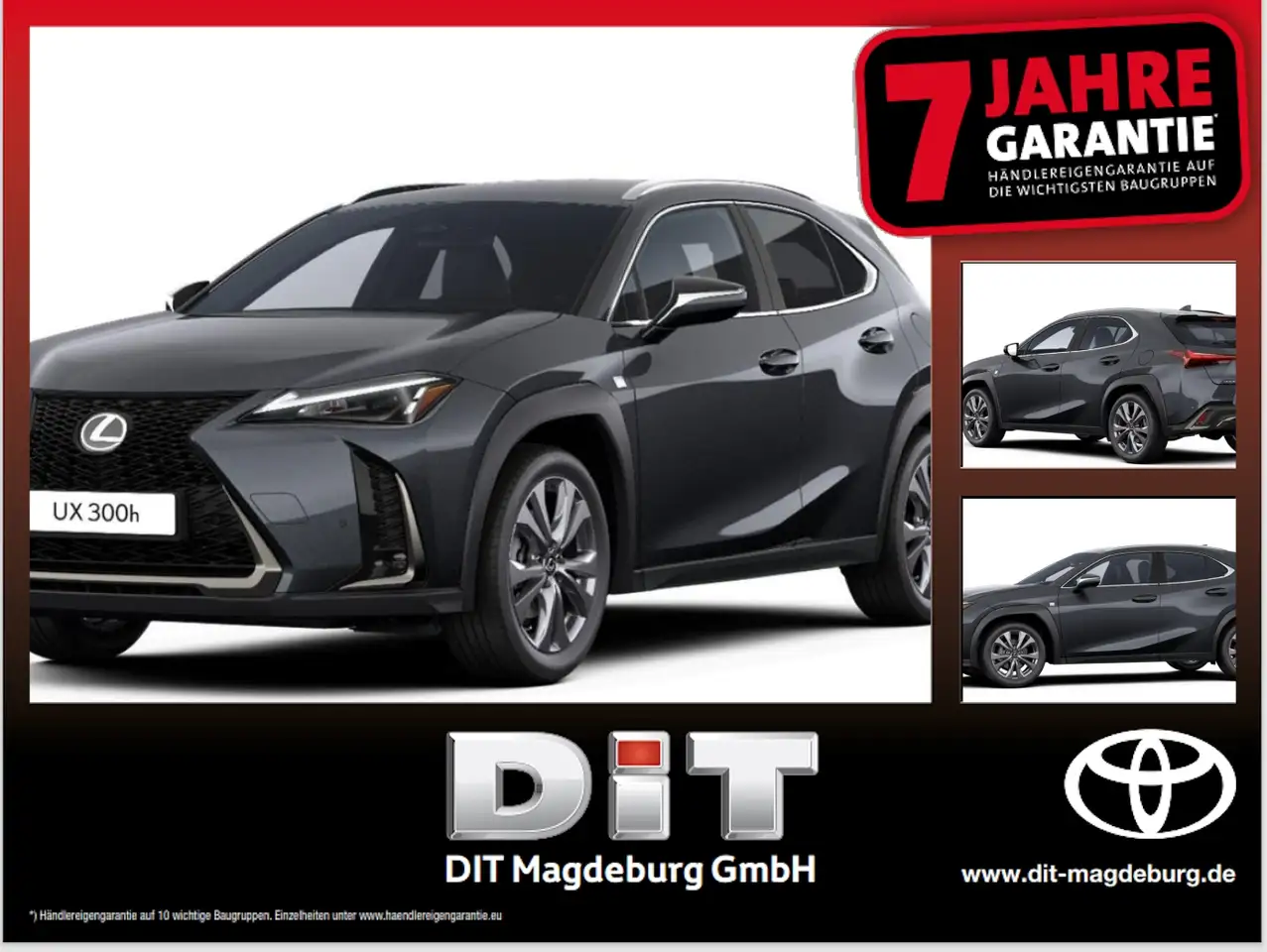 Lexus UX 300h F Sport Design ACC+LED+Navi+SHZ+LM