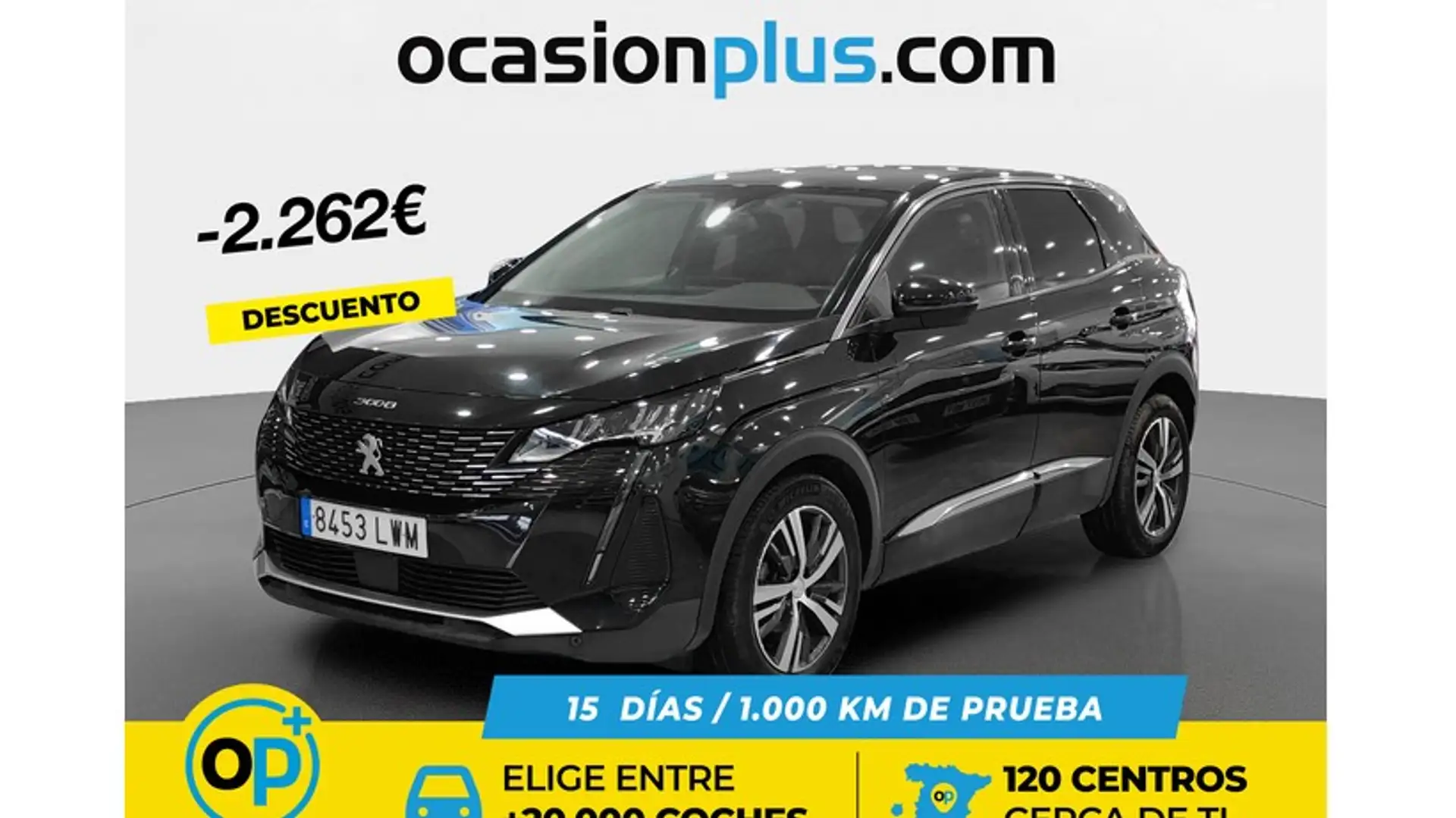 Peugeot 3008 1.2 S&S PureTech Allure Pack 130 Schwarz - 1