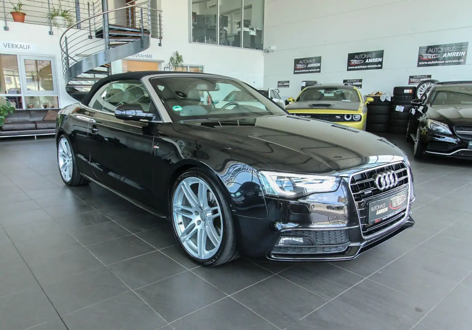 Audi A5 Cabriolet quattro S line/Kamera/Bang&Olufsen Schwarz - 1
