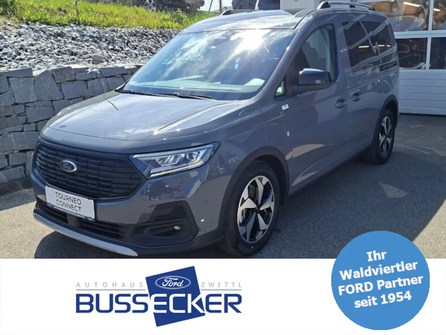 Ford Tourneo Connect 1,5 EcoBoost PHEV L1 Active Grau - 1