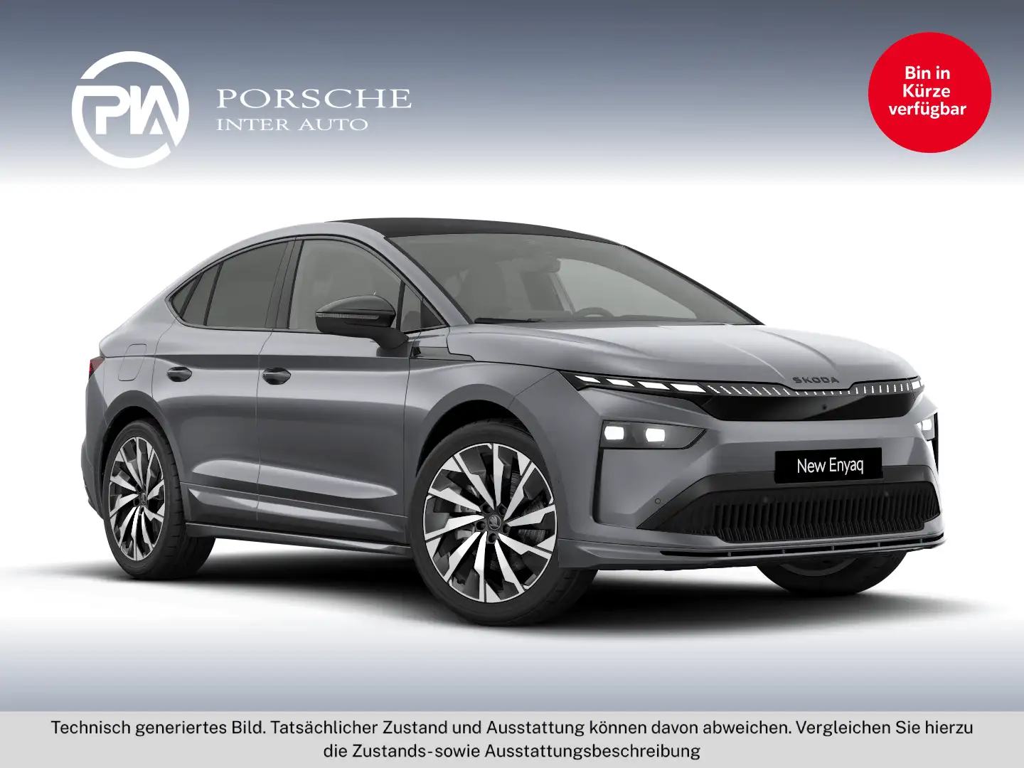 Skoda Enyaq Coupé Sportline 85x Grau - 1