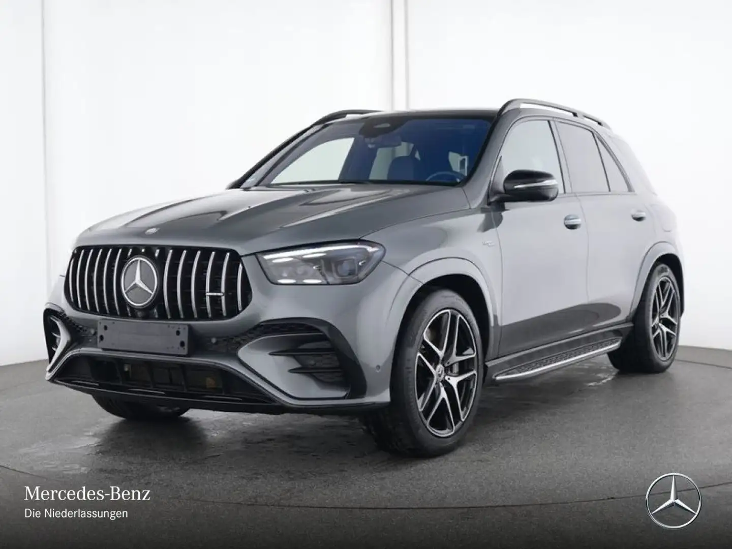 Mercedes-Benz GLE 53 AMG GLE 53 HYBRID 4M NIGHT+PANO+360+AHK+21"+HUD+SPUR Grau - 2