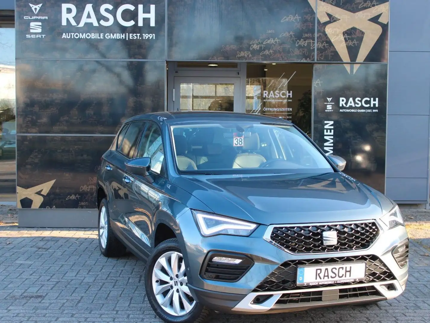 SEAT Ateca Style 1.0 TSI +SHZ+DAB+LED+FULL LINK+PDC++ Grau - 2