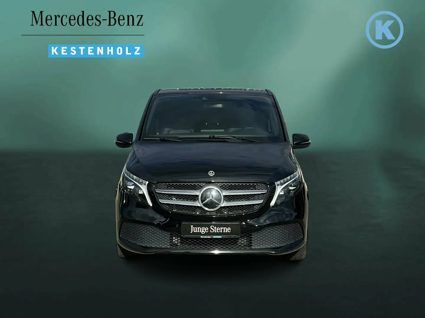 Mercedes-Benz V 300 V 300 d AVANTG 2xKlima/Standheizung/8-Sitzer/LED Schwarz - 2