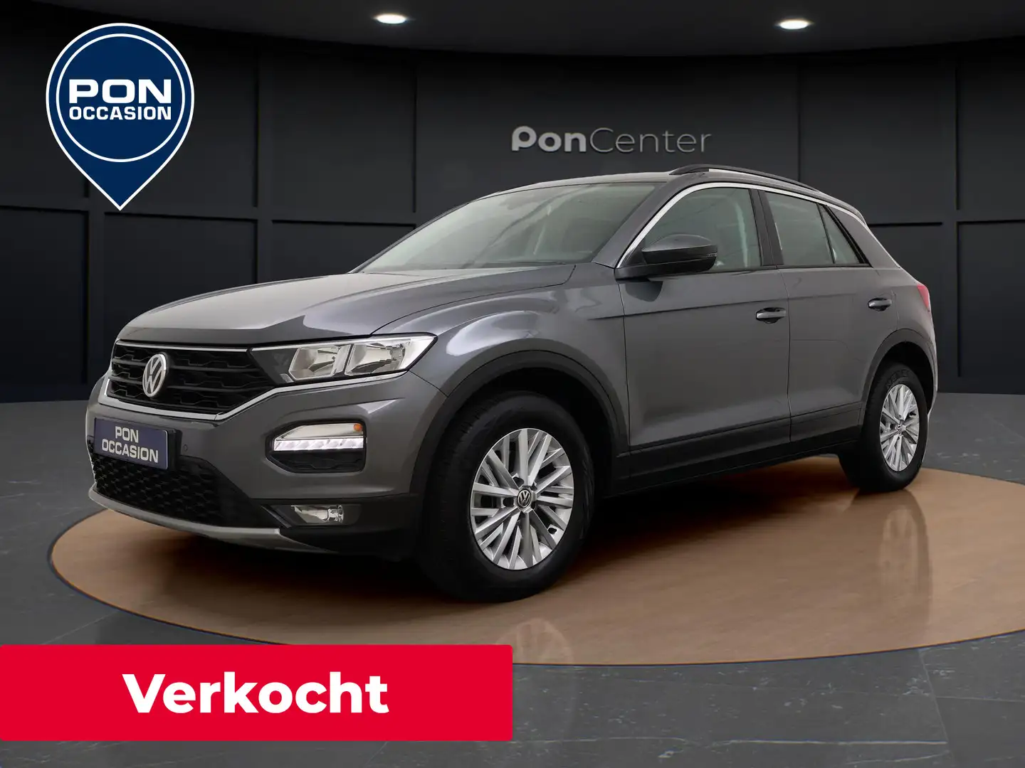 Volkswagen T-Roc 1.0 TSI 110 PK Style Business | Navigatie | Apple Gris - 1